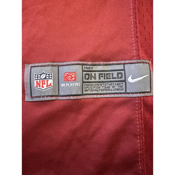 Redskins On Field Nike Elite Blank Jersey SMITH Size XXL Washington - Picture 5 of 13